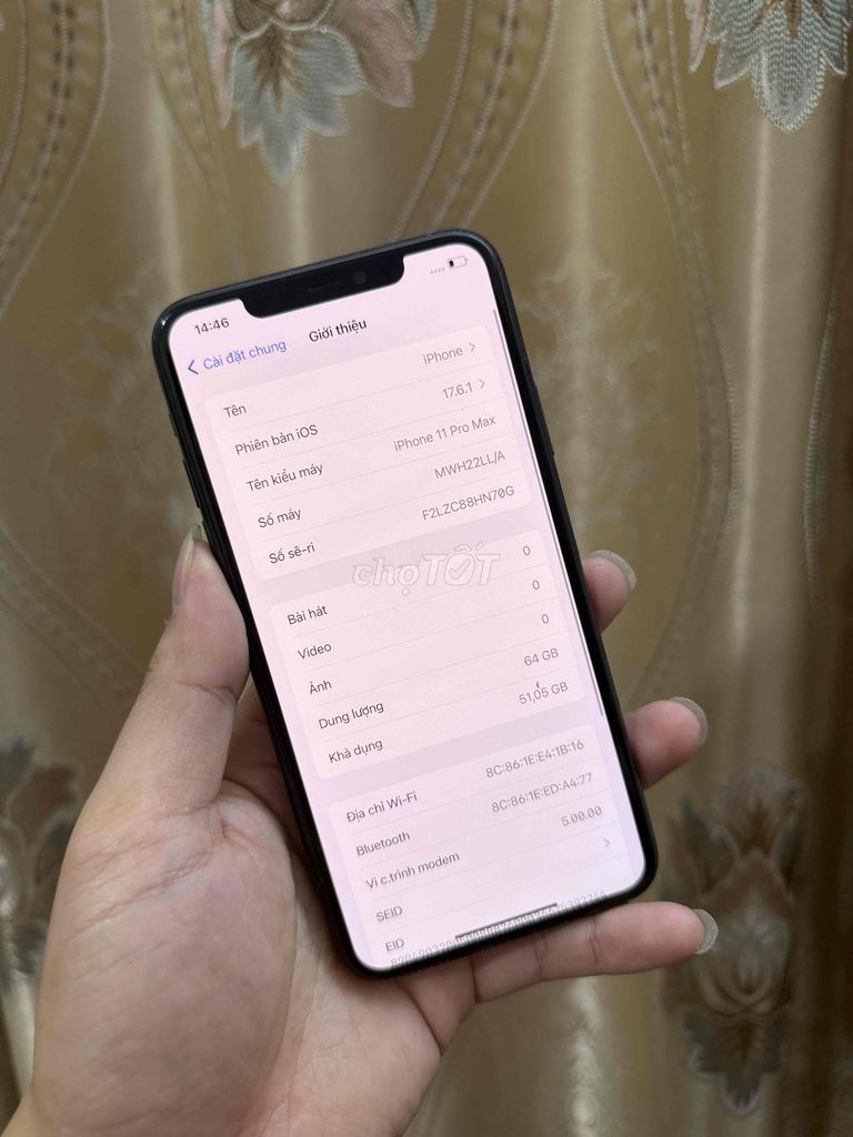 Apple iPhone 11 Pro Max 64GB Xanh pin 97. Mua bán Điện thoại tại Quận Thanh Xuân Hà Nội được đăng bởi Pn Mobile 81 hình 1