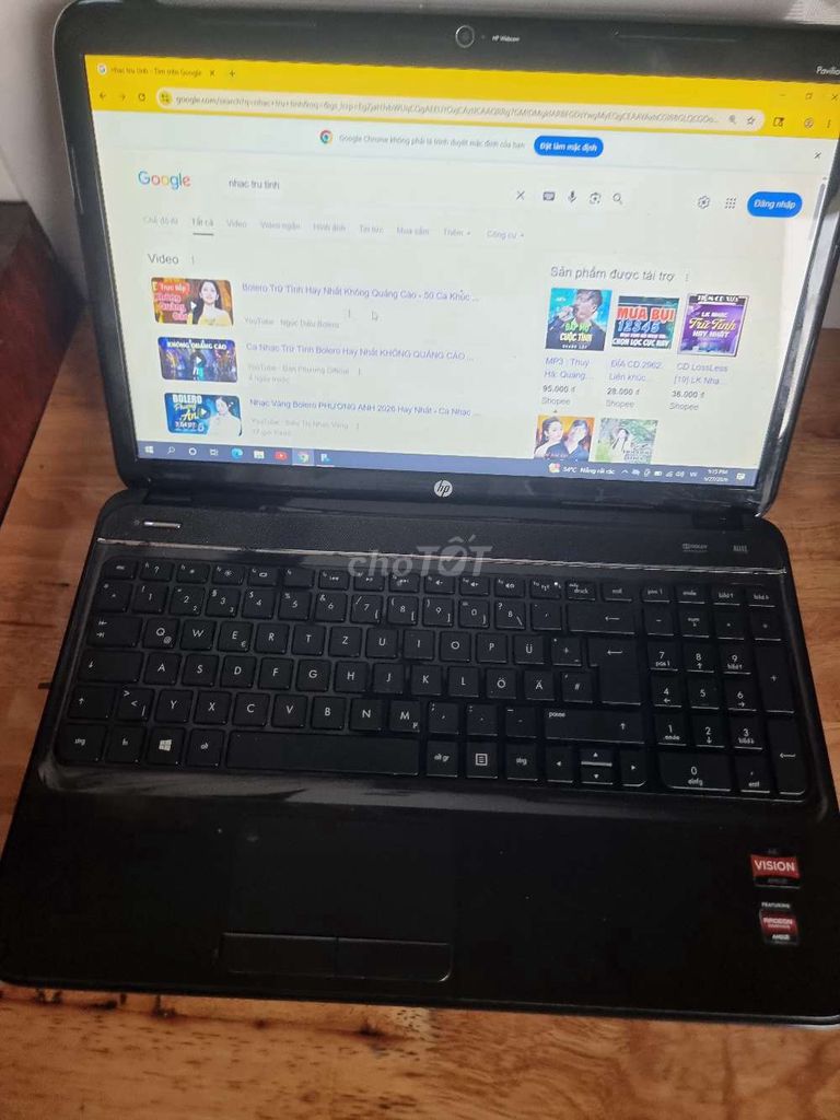 HP Laptop 8GB/500GB Đen. Mua bán Laptop tại Huyện Củ Chi Tp Hồ Chí Minh được đăng bởi Trần Thị Hiểu hình 1