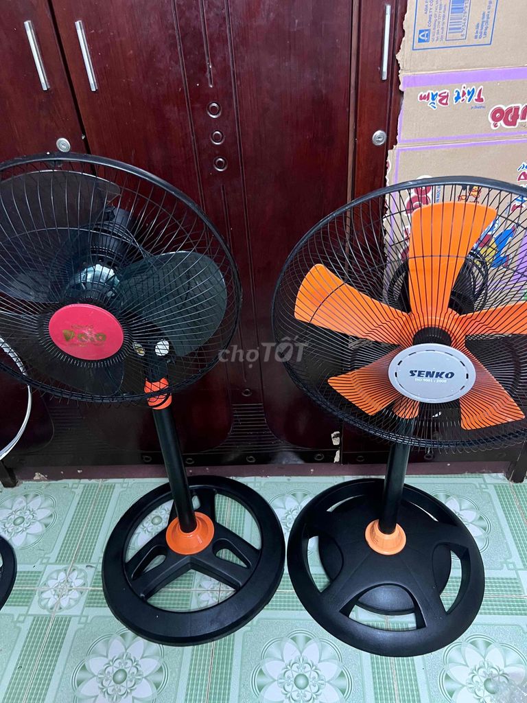 Quạt đứng Senko Đen, Cam. Mua bán Quạt tại Quận Cái Răng Cần Thơ được đăng bởi sang nguyễn  hình 1