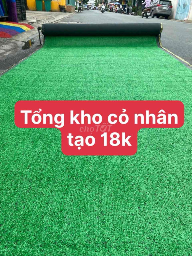 Thảm cỏ nhân tạo 18k