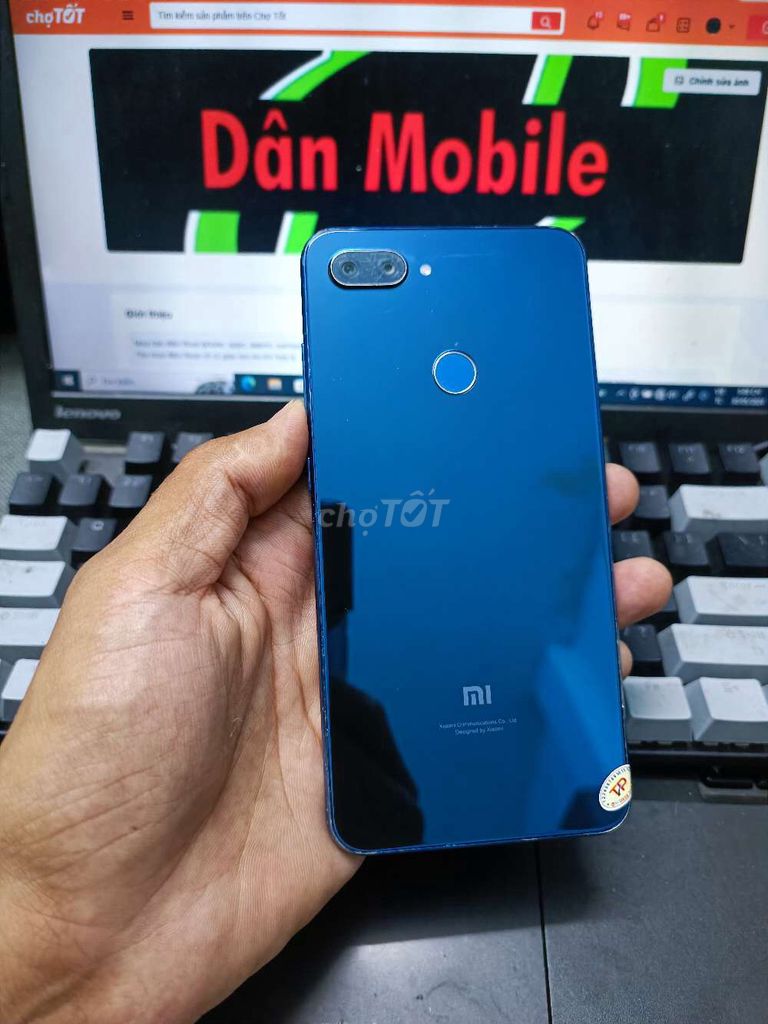 XIAOMI MI 8 LITE 4GB.64GB SNAP 660 MƯỢT FULL CN