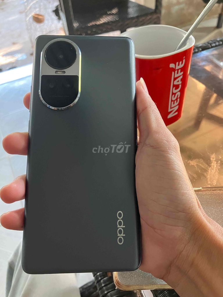 Oppo Reno 10 5G 256GB Xám Nứt kính. Mua bán Điện thoại tại Huyện Long Hồ Vĩnh Long được đăng bởi Đồ cũ đủ loại điện thoại loa anply máy tính hình 1