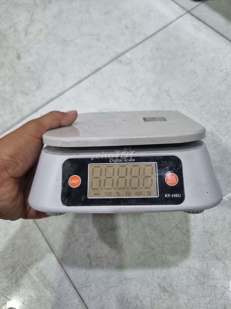 Cân điện tử KF-H8U Trắng. Mua bán Đồ chuyên dụng, Giống nuôi trồng tại Quận Tân Bình Tp Hồ Chí Minh được đăng bởi Gia Bảo hình 1