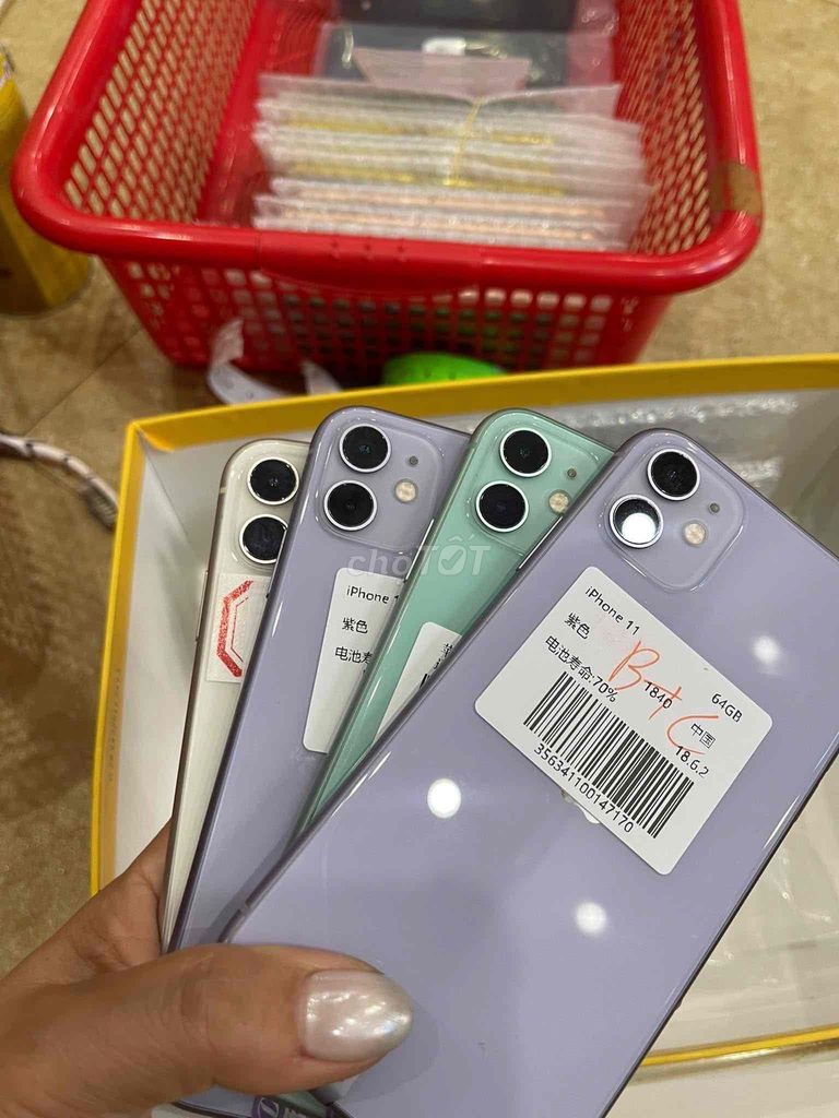 iPhone 11 64GB Tím, xanh lá, trắng. Mua bán Điện thoại tại Huyện Ứng Hòa Hà Nội được đăng bởi An phát mobile hình 1