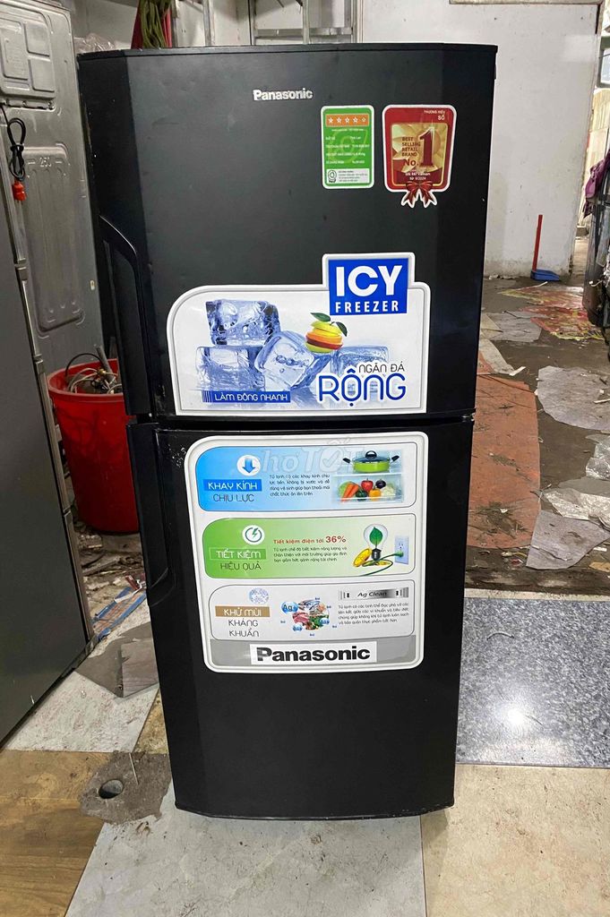 Tủ lạnh Panasonic 150L Đen. Mua bán Tủ lạnh tại Quận 8 Tp Hồ Chí Minh được đăng bởi MuaBanDienLanh hình 1