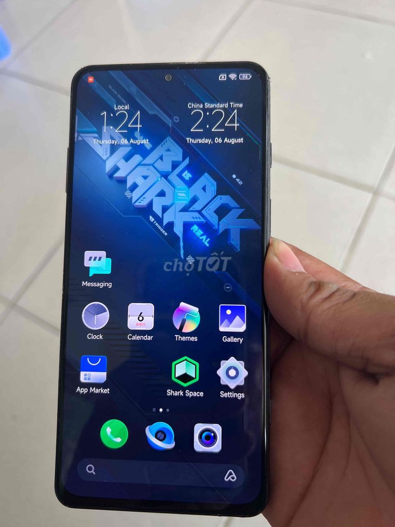 Black Shark Black Shark 5 128GB Trắng. Mua bán Điện thoại tại Thành phố Dĩ An Bình Dương được đăng bởi shop máy củ zin uy tín hình 1