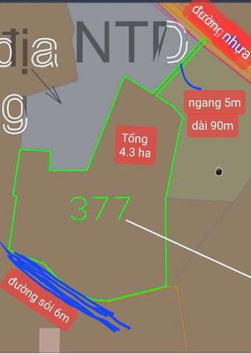 Bán ĐẤT CAO SU 4.3 ha (3TY2/ha TL thiện chí)gần kênh Tây,kế KCN Chà Là. Mua bán đất tại Huyện Dương Minh Châu Tây Ninh được đăng bởi Hưng