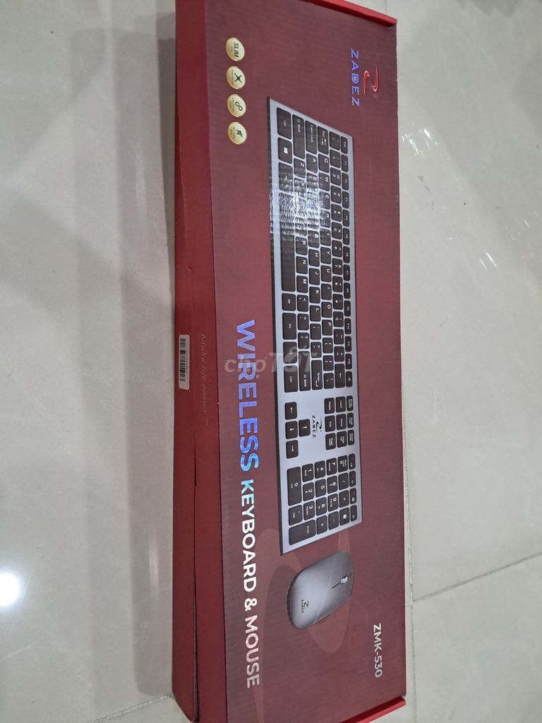 Bộ bàn phím chuột KD Zadez ZMK530 New box BH 2026. Mua bán Phụ kiện (Màn hình, Chuột...) tại Quận 7 Tp Hồ Chí Minh được đăng bởi Nam hình 1