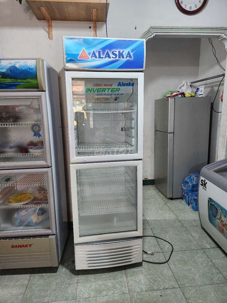 Bán tủ mát Alaska 400 lít rất đẹp đang sử dụng tốt