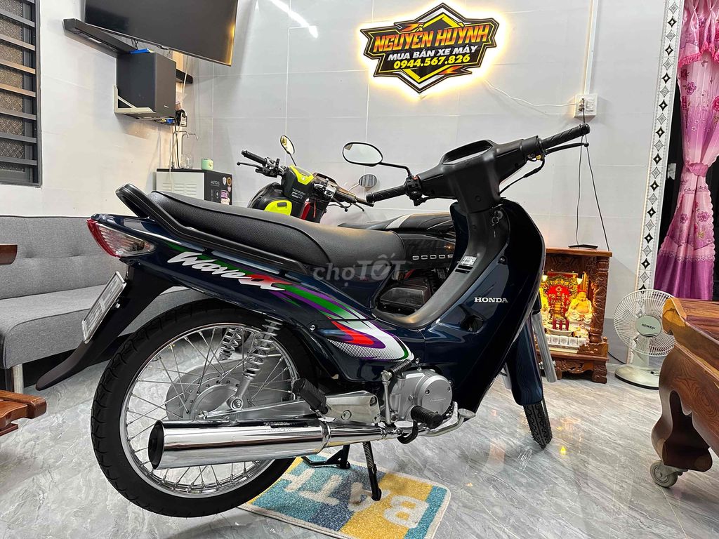 Honda Wave Alpha 2005 Xanh đen. Mua bán Xe máy tại Huyện Châu Phú An Giang được đăng bởi Pin Rồm hình 14