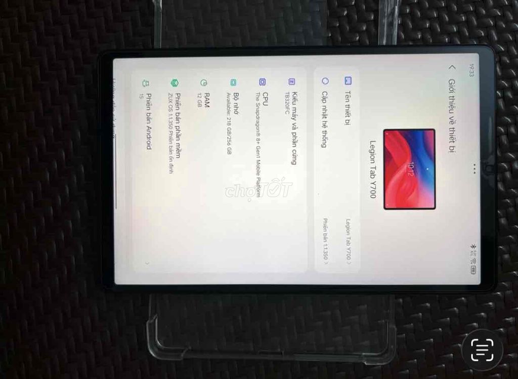 Lenovo Legion Y700 2023 12GB/256GB. Mua bán Máy tính bảng tại Quận Hà Đông Hà Nội được đăng bởi Nguyễn Sang hình 1