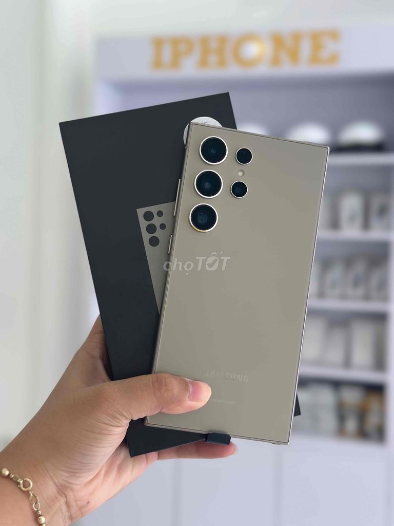 Samsung S24 Ultra Xám 256GB Mới Fullbox. Mua bán Điện thoại tại Quận Ninh Kiều Cần Thơ được đăng bởi PNC Store hình 1