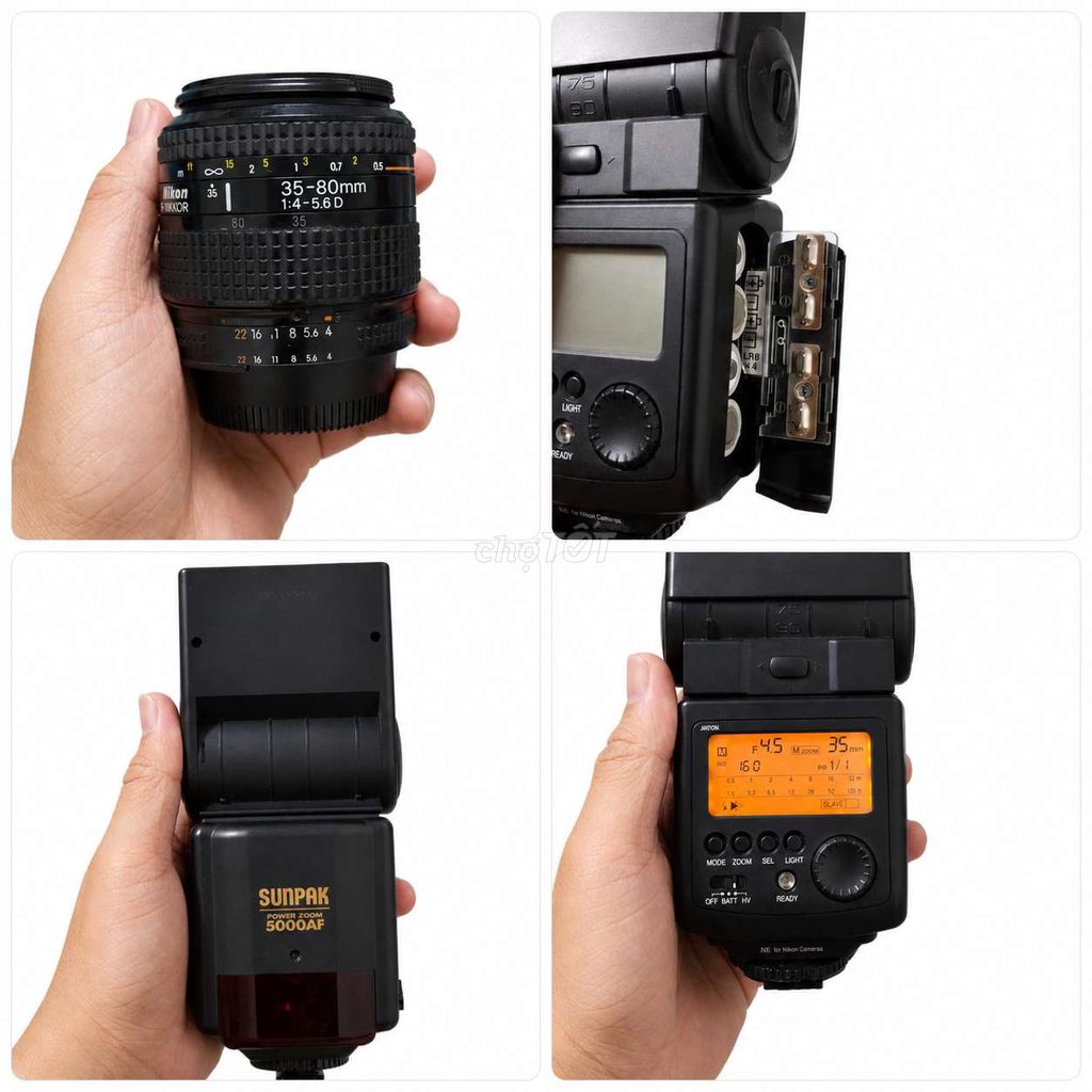 Ống kính Nikon AF Nikkor 35-80mm. Mua bán Máy ảnh, Máy quay tại Thành phố Dĩ An Bình Dương được đăng bởi Sinh Viên hình 1
