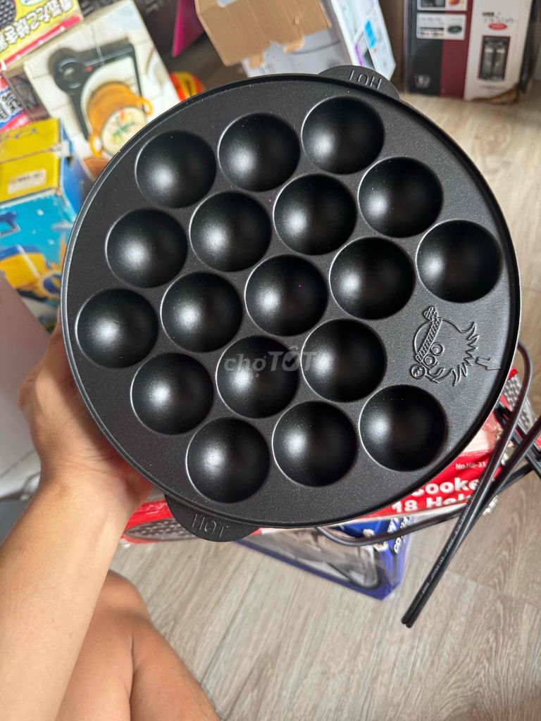 Máy làm bánh chống dính Nhật Bản 18 bánh. Mua bán Bếp, lò, đồ điện nhà bếp tại Huyện Ứng Hòa Hà Nội được đăng bởi Dương thế anh hình 1