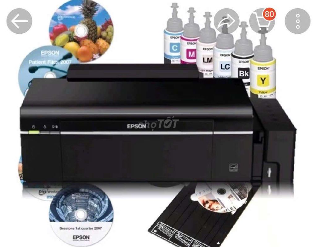 Máy in màu Epson Wifi L805 full mực zin hãng nét. Mua bán Đồ dùng văn phòng tại Quận Tân Bình Tp Hồ Chí Minh được đăng bởi  37A Hồng lạc phường 10 Quận Tân Bình  hình 1