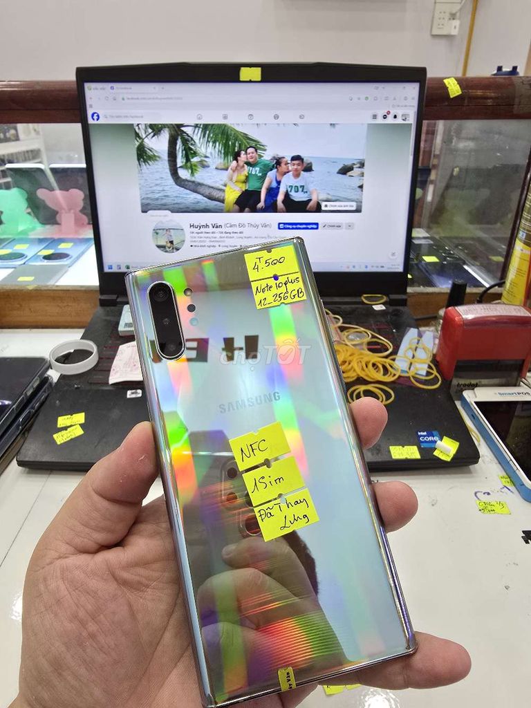 Samsung Note 10 Plus 5G - 12/256GB. Mua bán Điện thoại tại Thành phố Long Xuyên An Giang được đăng bởi Facebook Cầm Đồ Thúy Vân hình 1