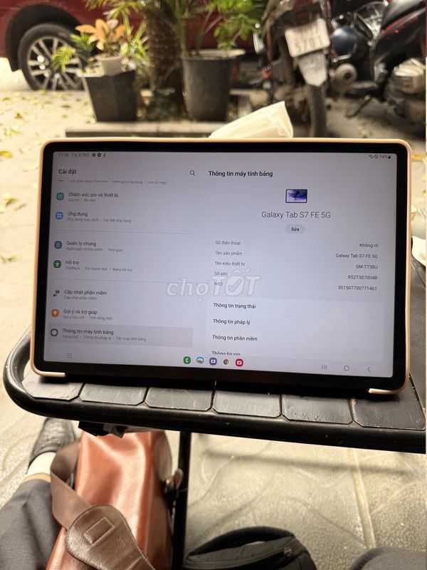 Samsung Tab S7 FE sim 5G Tiện lợi màn lớn 12.4 in. Mua bán Máy tính bảng tại Quận Thanh Xuân Hà Nội được đăng bởi Nghĩa hình 1