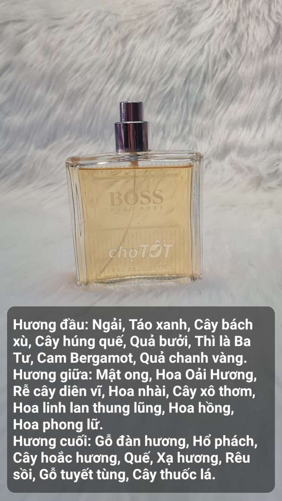 Nước hoa HUGO BOSS hương cổ điển và độc đáo