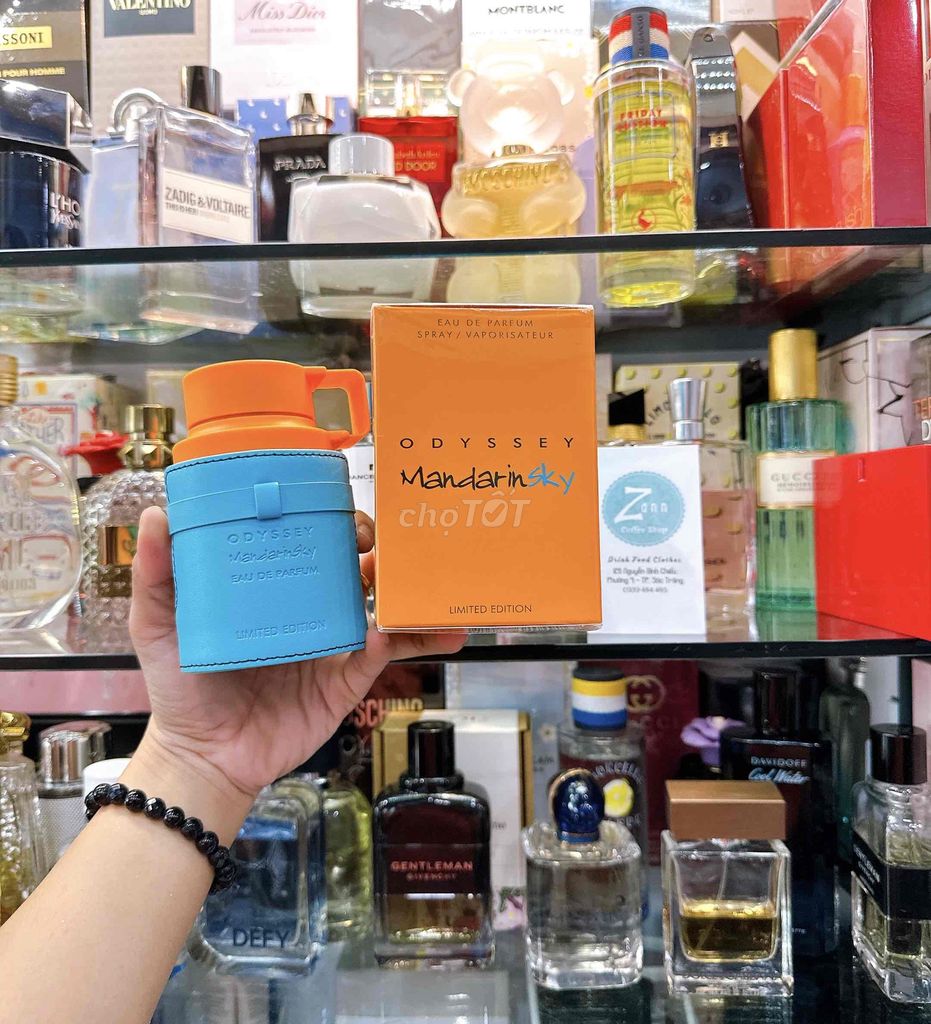 Nước hoa Odyssey Mandarin Sky Unisex 10ml. Mua bán Nước hoa tại Thành phố Sóc Trăng Sóc Trăng được đăng bởi Zann Coffee Shop hình 1