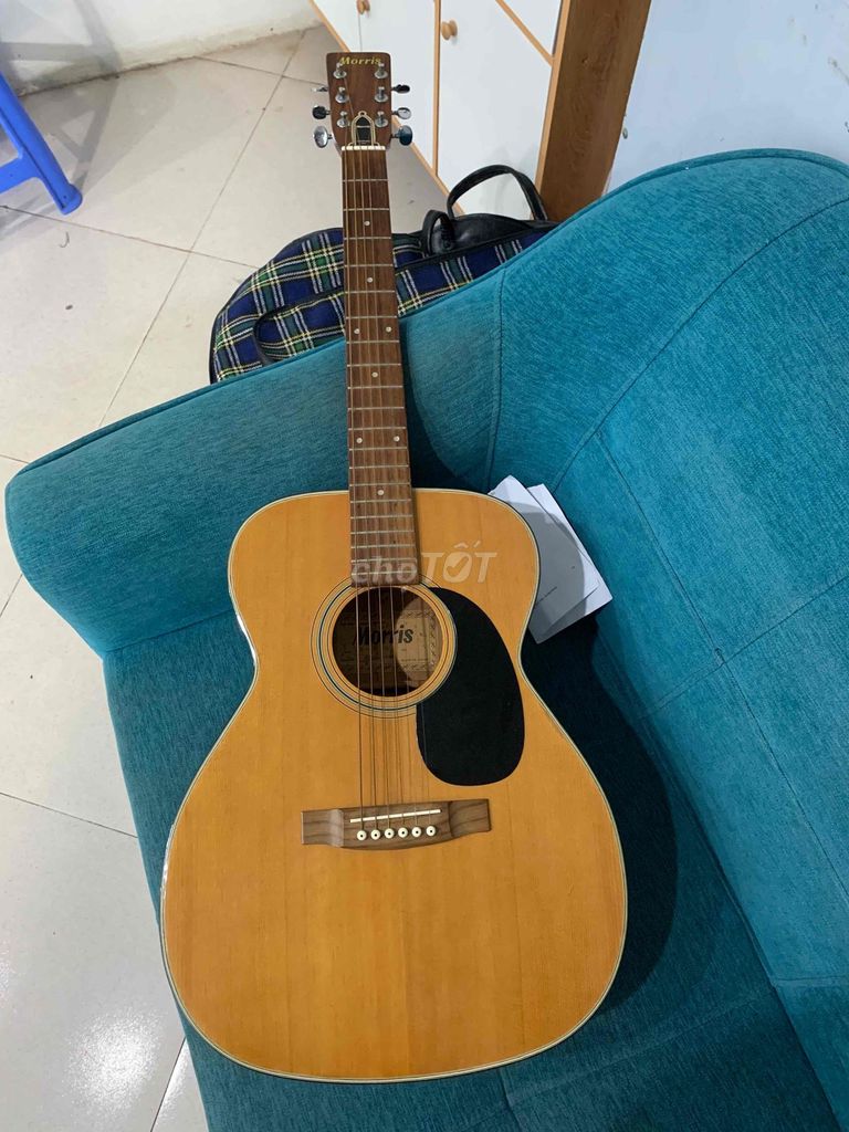 Đàn guitar Morris Nhật Bản Nâu. Mua bán Nhạc cụ tại Huyện Chương Mỹ Hà Nội được đăng bởi Đặng thiêm hình 1