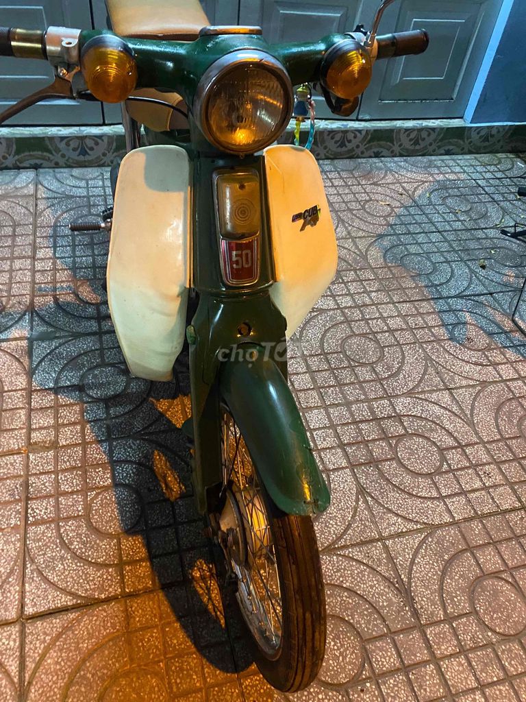 Honda Cub 50cc Xanh lá, Trắng. Mua bán Xe máy tại Quận Bình Tân Tp Hồ Chí Minh được đăng bởi Điệp hình 2
