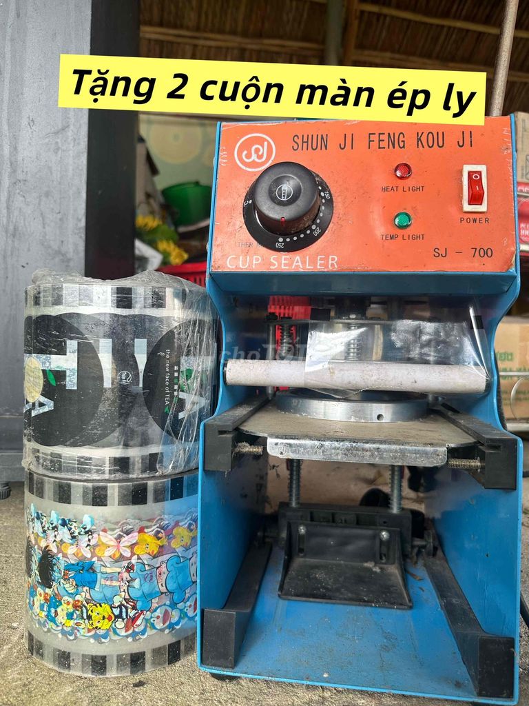 Máy ép miệng ly Shunji SJ-700 Xanh cam. Mua bán Bếp, lò, đồ điện nhà bếp tại Thành phố Trà Vinh Trà Vinh được đăng bởi Thạch trang hình 1