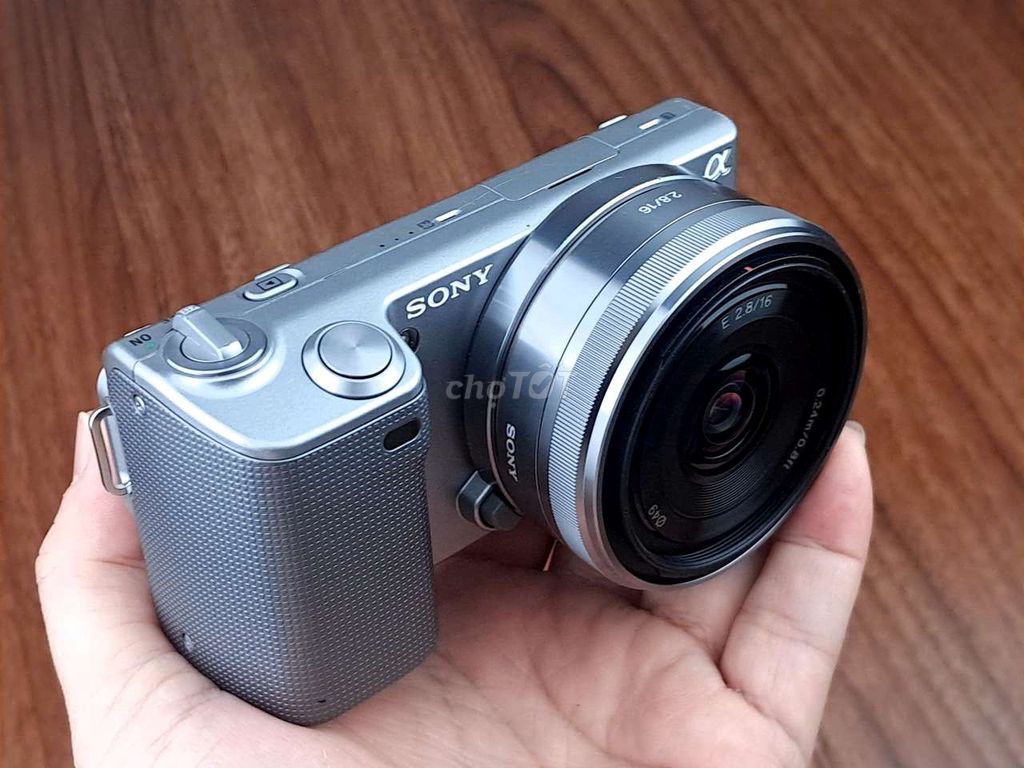 Sony Nex 5 Silver + Lens 16mm F2.8. Mua bán Máy ảnh, Máy quay tại Quận Tân Bình Tp Hồ Chí Minh được đăng bởi Phan Nguyen hình 1