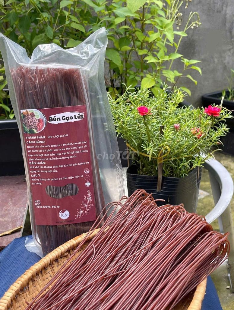 Bún Gạo Lứt KimSanFood 500Gram/gói. Mua bán Đồ ăn, thực phẩm và các loại khác tại Quận 12 Tp Hồ Chí Minh được đăng bởi KimSanFood hình 2