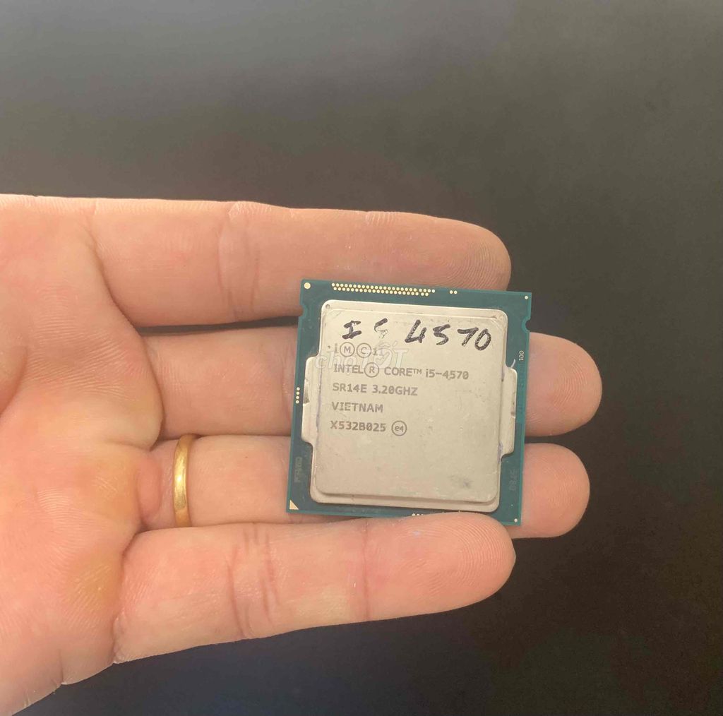 CPU Intel Core i5-4570 LGA 1155 3.20GHz. Mua bán Linh kiện (RAM, Card...) tại Quận Tân Phú Tp Hồ Chí Minh được đăng bởi Nguyễn Phong hình 1