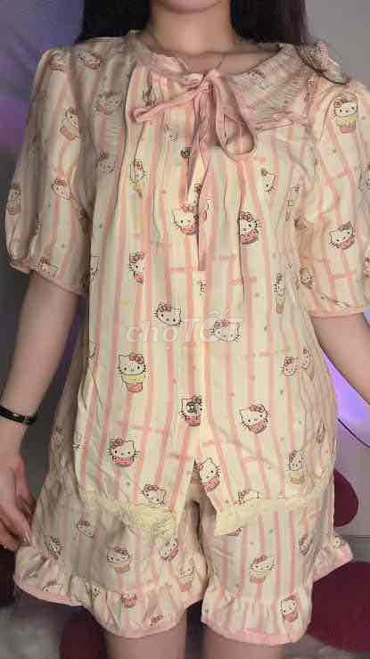 Đồ ngủ nữ Đũi bông mây. Mua bán Quần áo tại Huyện Tiền Hải Thái Bình được đăng bởi Đồ Bộ Xinh  hình 1