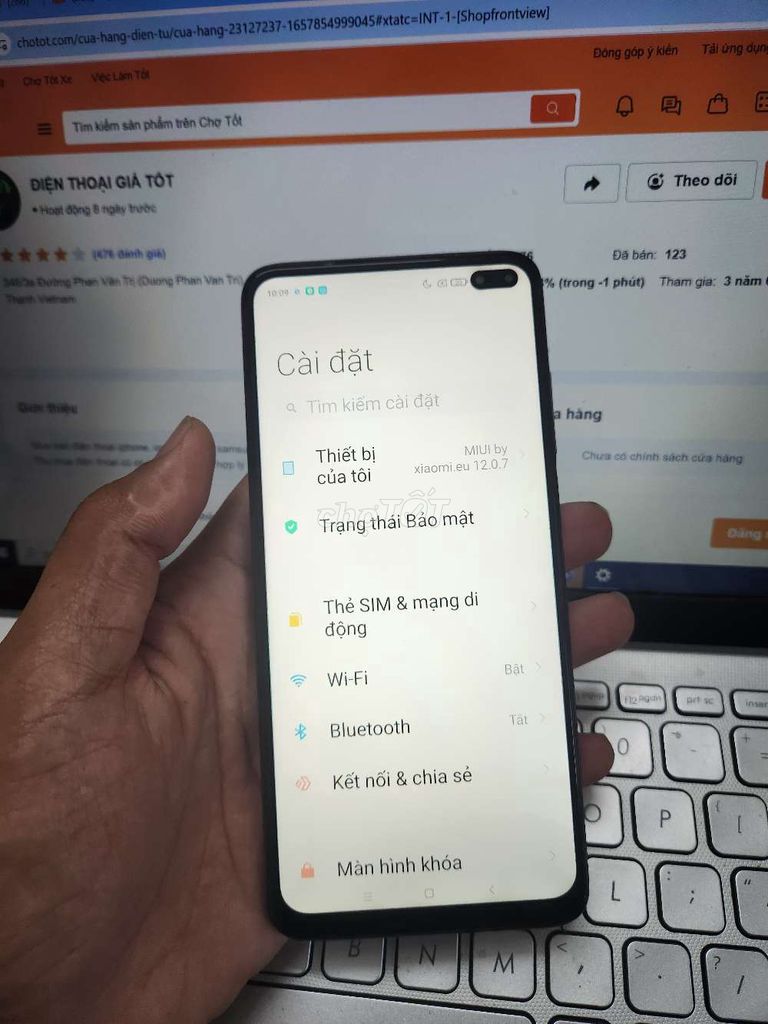 XIAOMI K30 5G 6GB.128GB SNAP 765G PIN 4500 FULL CN. Mua bán Điện thoại tại Quận Bình Thạnh Tp Hồ Chí Minh được đăng bởi Dân Mobile hình 1