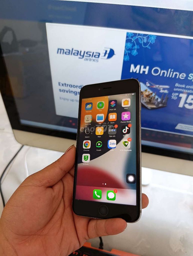 cần bán iphone 6s plus 16gb kvt. Mua bán Điện thoại tại Thành phố Pleiku Gia Lai được đăng bởi Anh Tuấn  hình 1