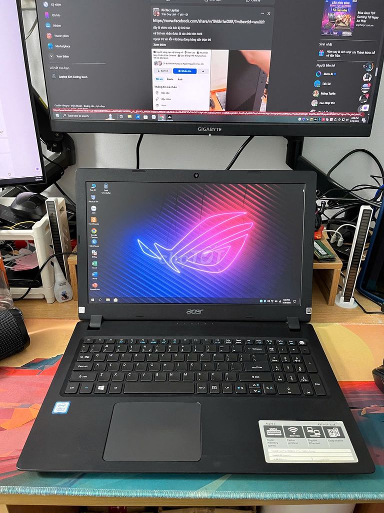 Acer Aspire A315-51. Mua bán Laptop tại Quận 12 Tp Hồ Chí Minh được đăng bởi Laptop Kim Cương Xanh hình 1