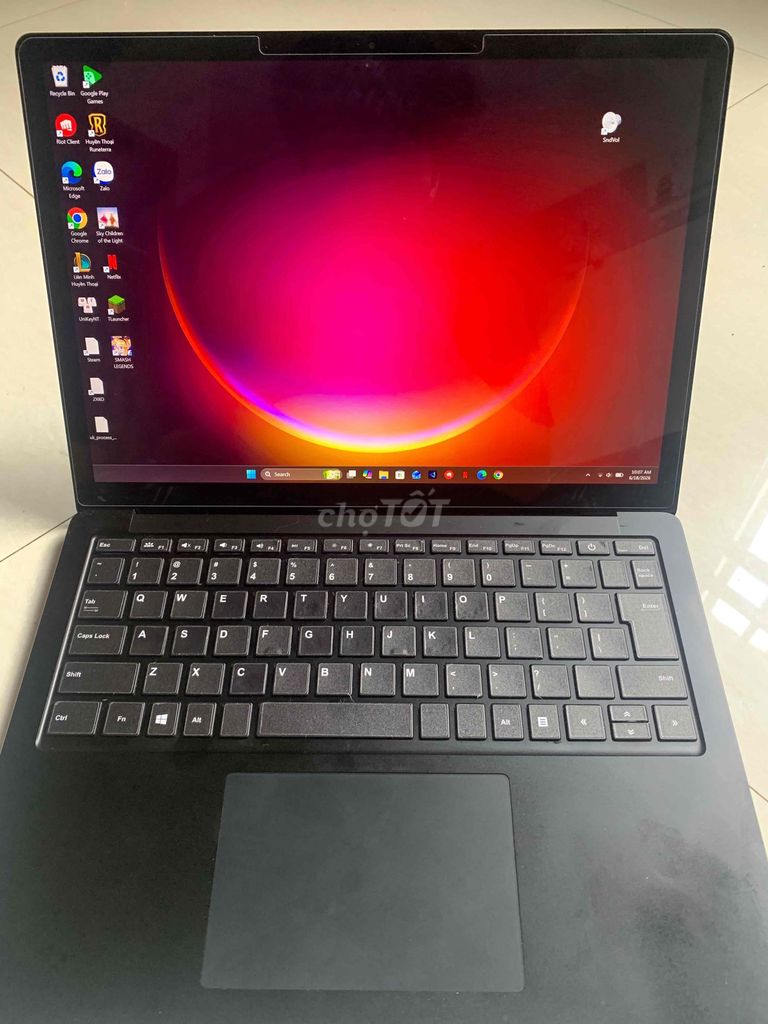 Microsoft Surface Laptop 4 i7 16GB/256GB Đen. Mua bán Laptop tại Thành phố Buôn Ma Thuột Đắk Lắk được đăng bởi Nguyễn Trung Tín hình 1