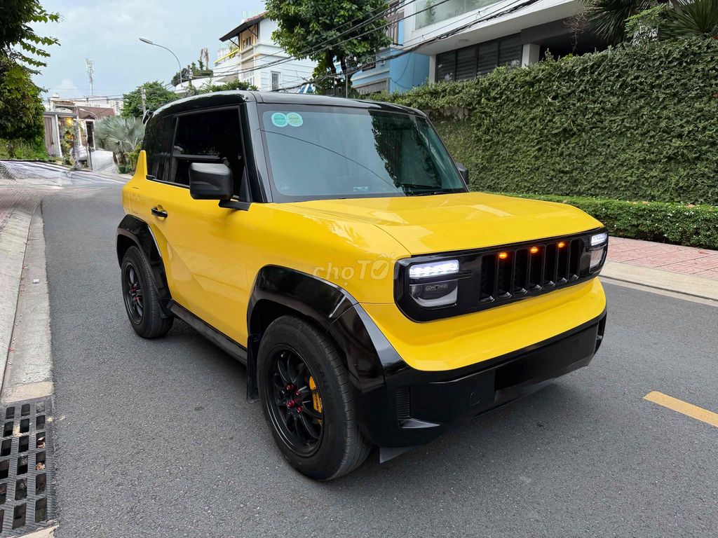 VinFast VF3, 2025, желтый, покупка батареи, много тюнинга