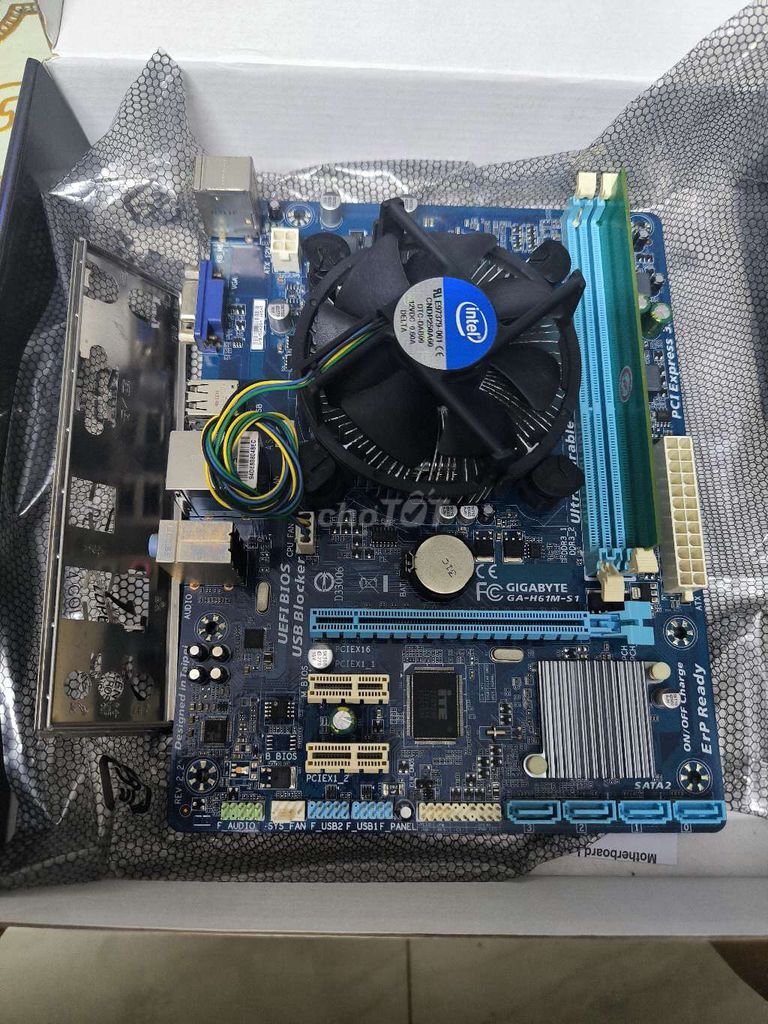 Bo mạch chủ Gigabyte H61 Đã sử dụng. Mua bán Linh kiện (RAM, Card...) tại Huyện Gia Lâm Hà Nội được đăng bởi Kasaky Victoria hình 1