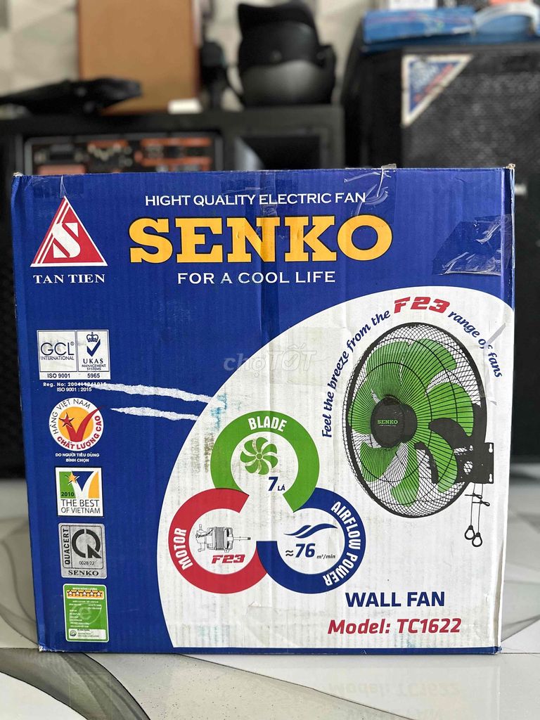 Quạt treo tường Senko TC1622. Mua bán Quạt tại Thành phố Cà Mau Cà Mau được đăng bởi duytrancm hình 1
