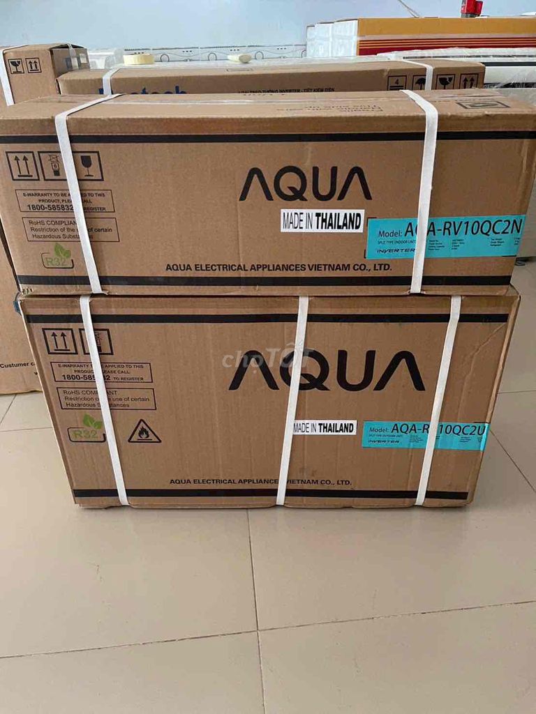 Máy lạnh Aqua AQA-RV10QC2N R32 Thái Lan Mới 100%. Mua bán Máy lạnh, điều hoà tại Quận Bình Thuỷ Cần Thơ được đăng bởi Điện Lạnh Hoài Lâm  hình 1