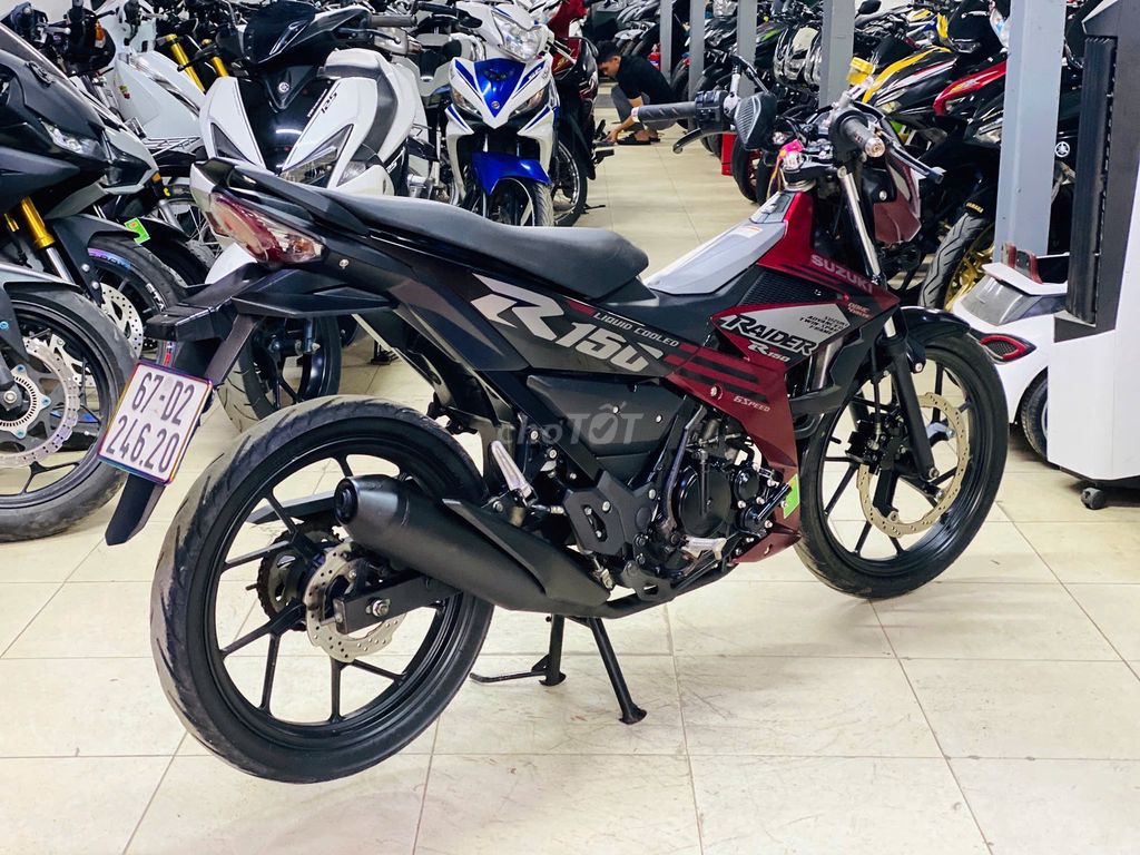 XE MÁY THỊNH PHÁT - RAIDER 150 ĐỎ MẬN ĐẸP ZIN CHẤT. Mua bán Xe máy tại Quận Bắc Từ Liêm Hà Nội được đăng bởi XE MÁY THỊNH PHÁT XE LƯỚT GIÁ RẺ hình 2