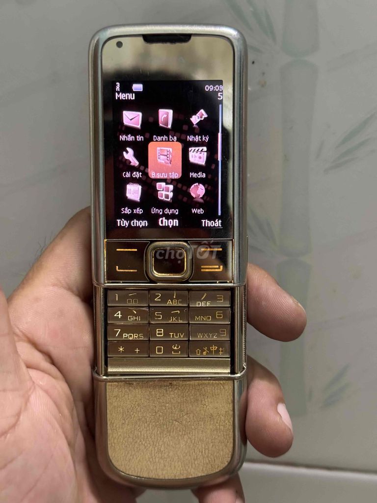 Nokia 8800 E1G Vàng Đã dùng. Mua bán Điện thoại tại Quận 12 Tp Hồ Chí Minh được đăng bởi Tuấn Anh  hình 1