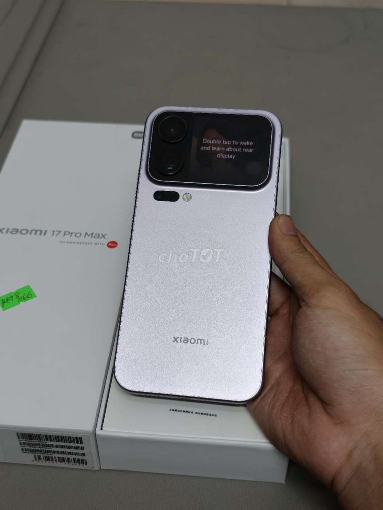 Xiaomi 17 Pro Max 12GB/512GB Tím có GL. Mua bán Điện thoại tại Thành phố Dĩ An Bình Dương được đăng bởi Hiếu Mobile hình 1