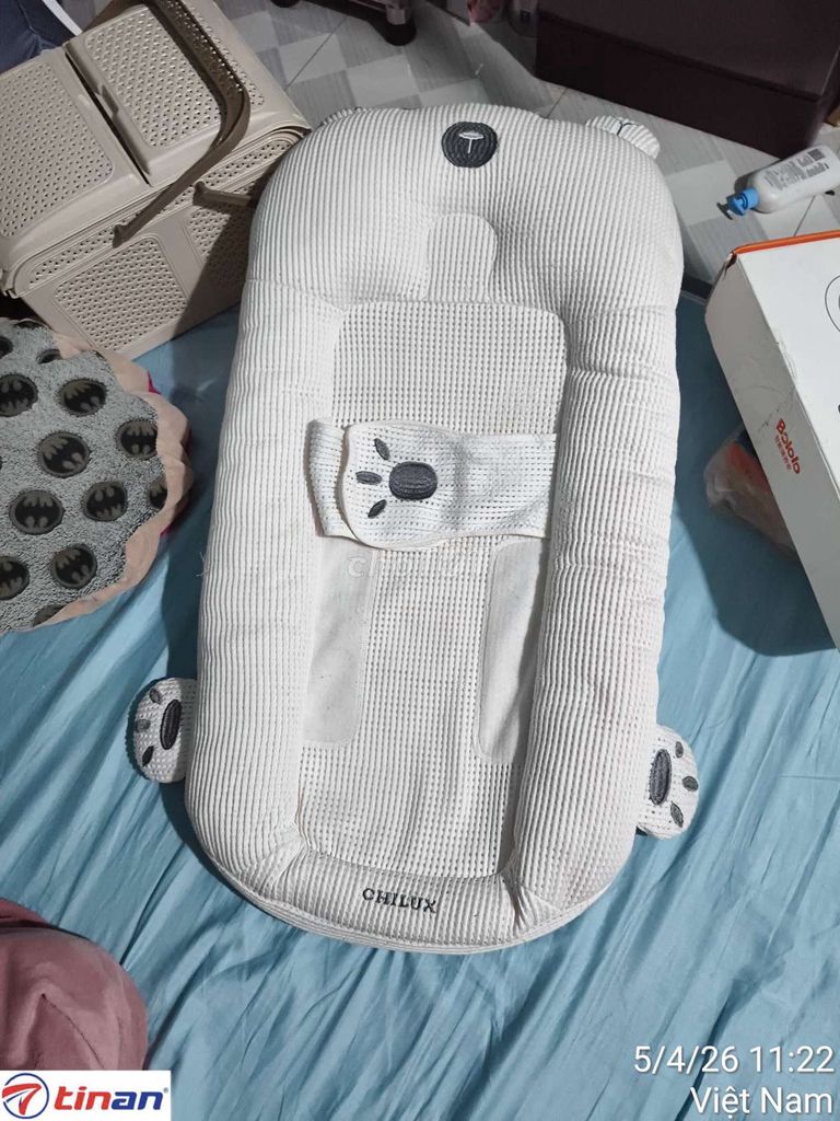 Nôi ngủ Chilux Trắng Đã sử dụng. Mua bán Mẹ và bé tại Thị xã Bến Cát Bình Dương được đăng bởi Bùi thị hiên hình 1