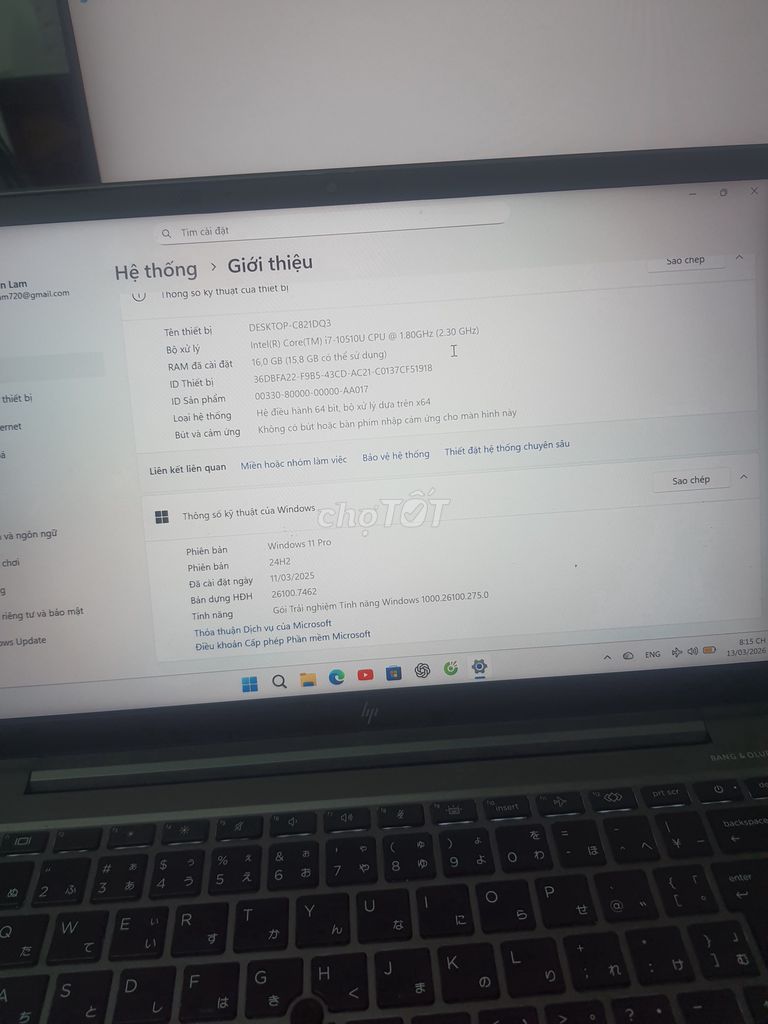 HP ZBook Firefly 14 G7 i7-10510U 16GB/477GB. Mua bán Laptop tại Huyện Hòa Vang Đà Nẵng được đăng bởi Lãm Nguyễn văn hình 1