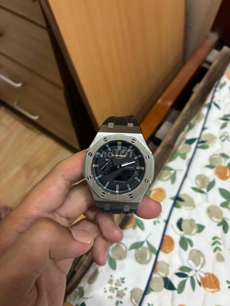 Đồng hồ Casio GA-2100 Thép Đen. Mua bán Đồng hồ tại Quận Hà Đông Hà Nội được đăng bởi Hoàng Kiên hình 1