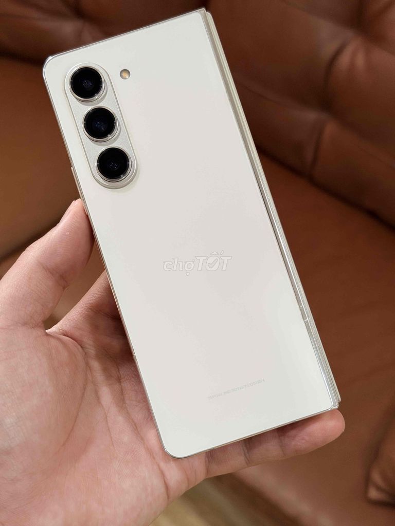 Samsung Z Fold 5 12GB/512GB Trắng 2 sim. Mua bán Điện thoại tại Quận Bình Thạnh Tp Hồ Chí Minh được đăng bởi Tuấn 5G Giá Sỉ Sam hình 1