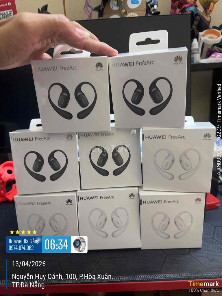 Tai nghe Huawei FreeArc - Free Arc  Đen, Trắng Mới. Mua bán Tivi, Âm thanh tại Quận Cẩm Lệ Đà Nẵng được đăng bởi Huawei Chính Hãng Đà Nẵng zz Mua và Bán Đồng Hồ Mới Cũ zz  hình 1