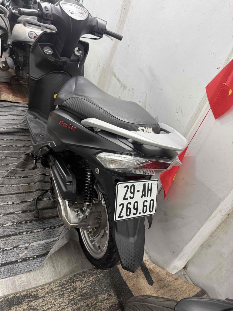 SYM Shark 50cc 2026 черный матовый 396 км