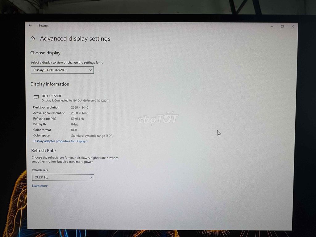 Màn hình DELL U2721DE / ACER AG270 27 INCH IPS. Mua bán Phụ kiện (Màn hình, Chuột...) tại Quận Bình Tân Tp Hồ Chí Minh được đăng bởi Tùng hình 1