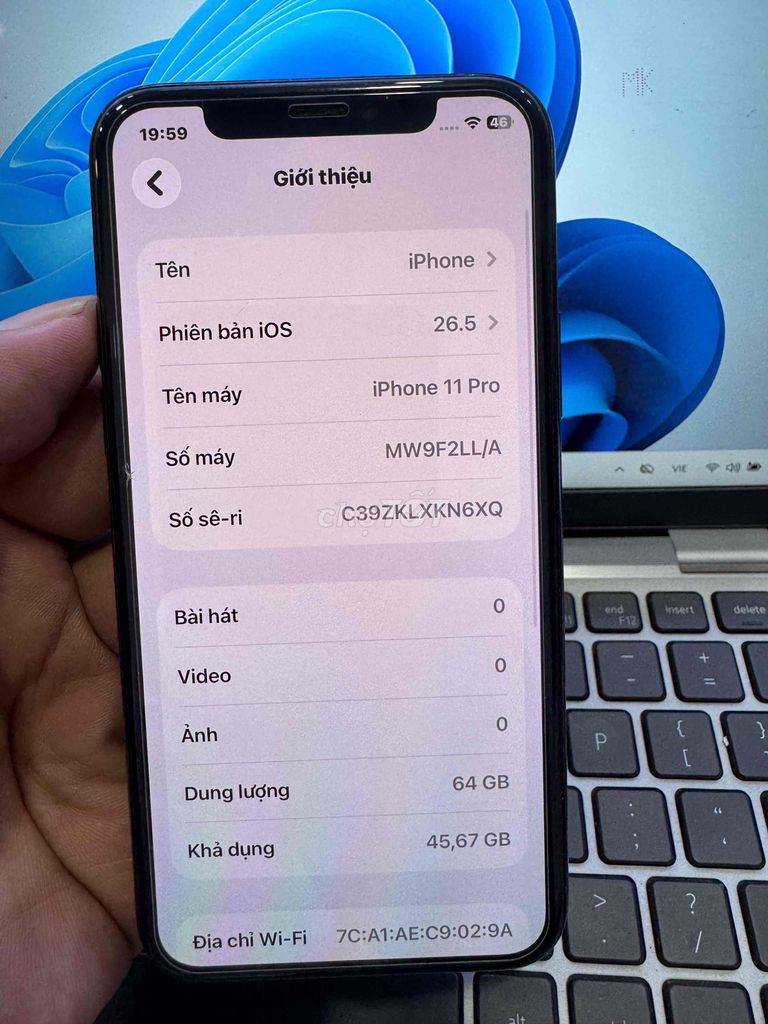 iPhone 11 Pro 64GB Xanh. Mua bán Điện thoại tại Quận 6 Tp Hồ Chí Minh được đăng bởi QUỐC THIÊN BÁN GÓP 0 ĐỒNG  hình 1