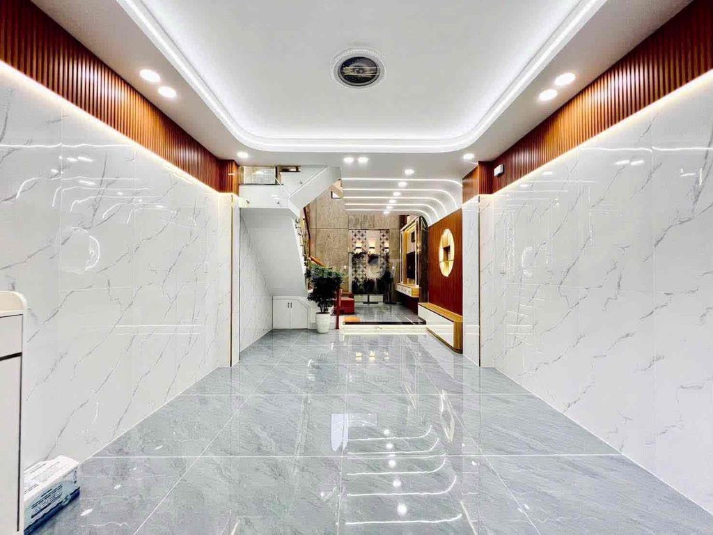 BÁN CĂN NHÀ PHỐ MỚI HOÀN THIỆN SHR ĐÃ HOÀN CÔNG P TRUNG MỸ TÂY Q12